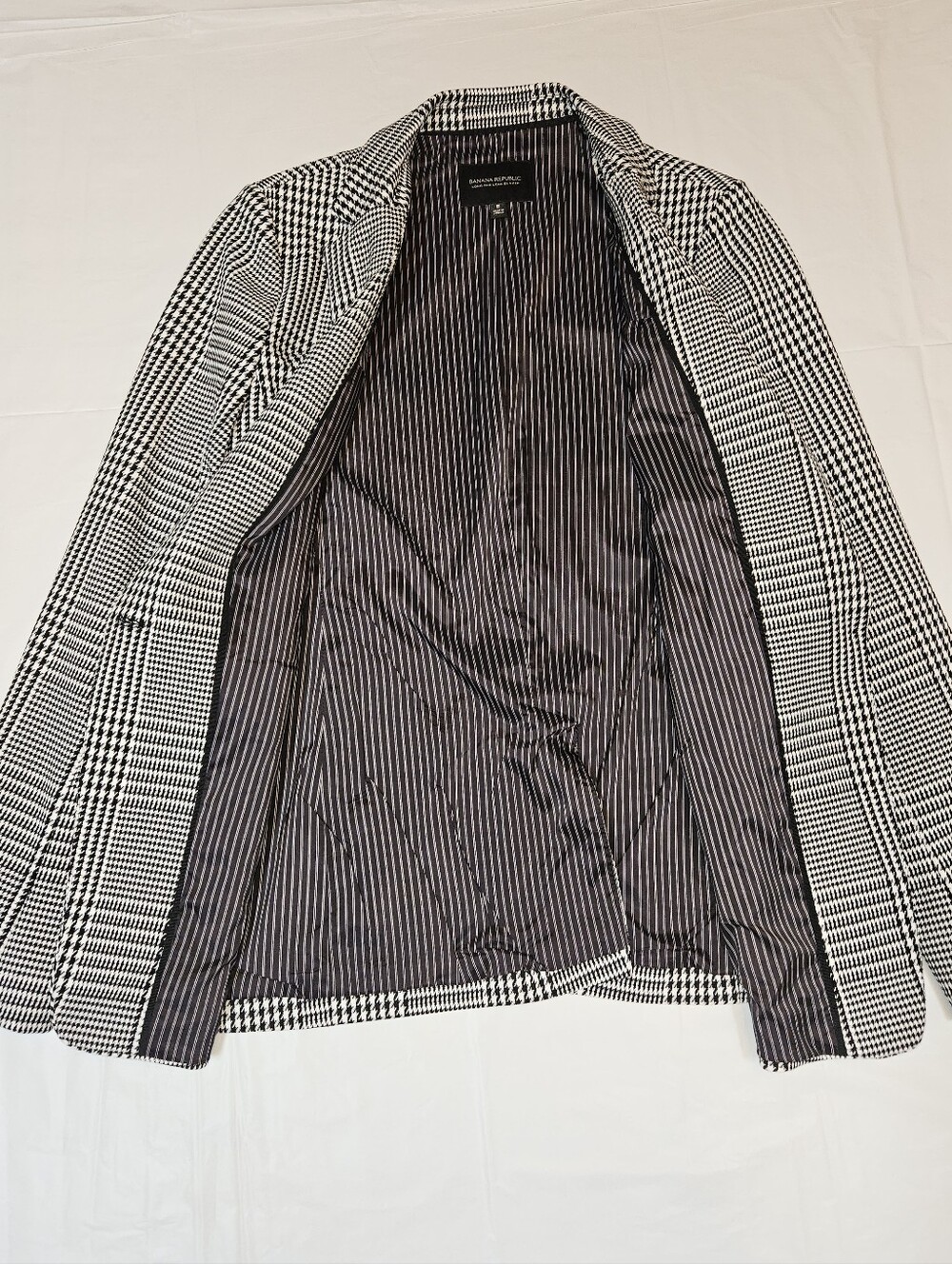 Banana Republic Houndstooth Pants Suit Set Size 8 And 6 - Picture 4 of 14